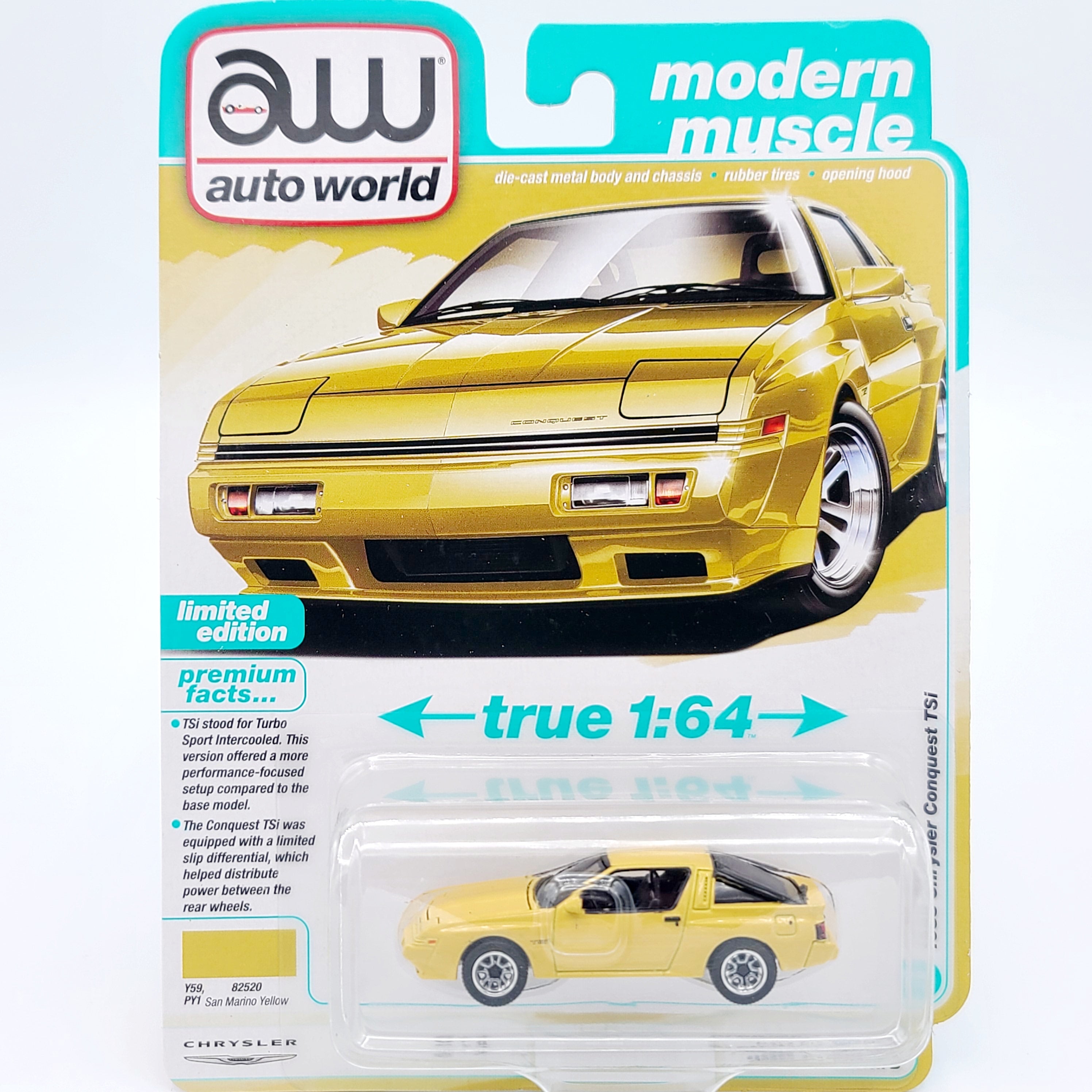 Auto World '88 Chrysler Conquest TSi - 1:64 scale (2025 Release 1B - Modern Muscle)